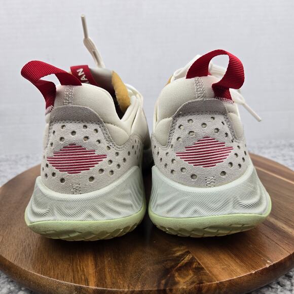 Jordan Womens 7 Delta SP Sail Red Casual Daily Lifestyle Sneaker CT1003-100 - Picture 2 of 13